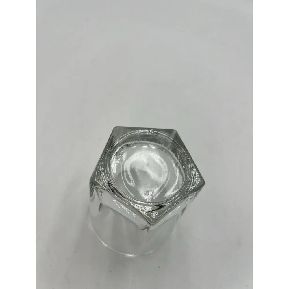 Set of 2 Libbey DuraTuff Inverness Rocks Whiskey Glasses 7 oz Heavy Base